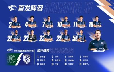 💙武汉三镇今日阵容 👊并肩为武汉而战