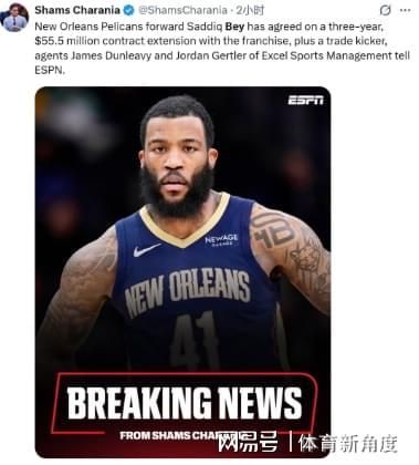 5550万,续约成了!鹈鹕这操作,太奇怪了