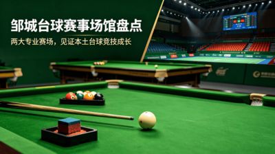 邹城台球赛事场馆盘点：两大专业赛场，见证本土台球竞技成长