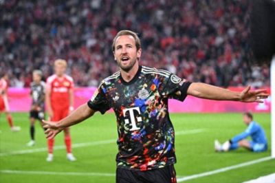 拜仁7-0柏林联合！奥利塞独造5球封神，凯恩刷新德甲最快百球纪录