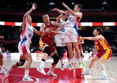 中国女篮亚运开门红！韩旭不在，杨舒予成绝对大腿