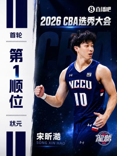 状元及第！CBA选秀大会：广州用状元签选中宝岛23岁控卫宋昕澔