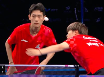 WTT球星赛：国乒首个决赛席位！混双3-0速胜方博/袁嘉楠晋级