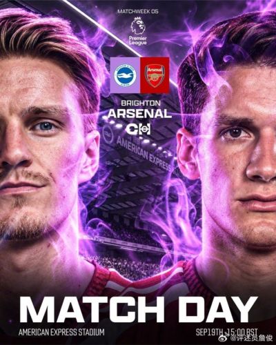 22:00布莱顿vs阿森纳！詹俊：矛盾之争！一个攻击最强一个防守稳