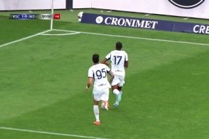 逆转取胜!国米2-1卡尔斯鲁厄 迪乌夫绝杀+双响+世界波破门