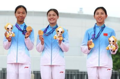 女子现代五项赢名古屋首金 中国开启亚运夺金模式