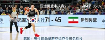 先把这场球摆在桌面上：韩国男篮77比51血洗伊朗，净胜26分，时隔12年重返亚