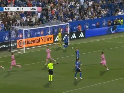 迈阿密1-0蒙特利尔 贝尔特拉梅造点+疑似重伤苏牙勺子点球制胜