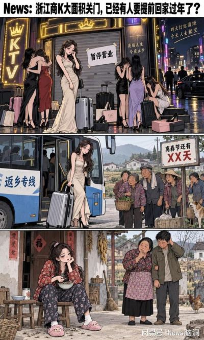 浙江商K大面积关门:今年第一批“回家过年的人”出现了