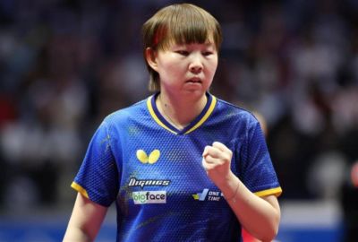 亚运会国乒传来捷报！国乒女团3：1逆转中国澳门，王曼昱爆冷掉链子