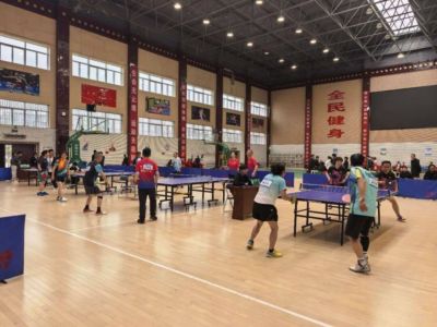 第二届全国全民健身大赛（西北区甘南州）乒乓球、太极拳、健身气功比赛开赛