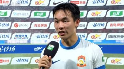 杨展彭：非常感谢教练的信任，我上场就全力以赴做好自己职责