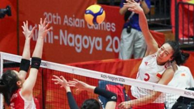 亚运会:22天后迎来复仇之战,中国女排今与泰国女排竞争决赛席位