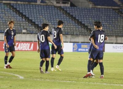 随着日本7-0，亚运男足八强已诞生5席：4大劲旅在列