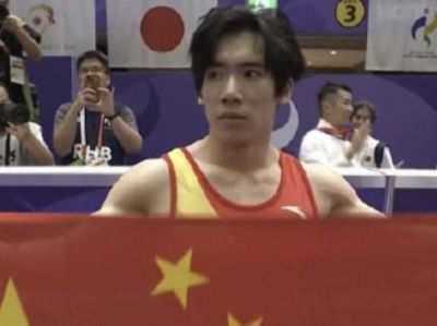 张博恒卫冕亚运会体操男子全能项目，中国代表队收获第16金