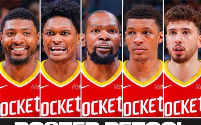 美媒最新评选NBA新赛季争冠梯队：火箭跃升至第二档，勇士排名下滑至第四