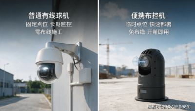布控球和普通球机有什么区别?移动布控球便携式云台球机对比