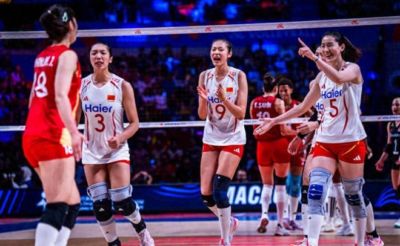 复仇成功！中国女排3-2击败泰国晋级决赛，吴梦洁28分全场最佳