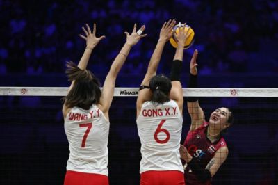 五局鏖战完成复仇！中国女排挺进亚运决赛