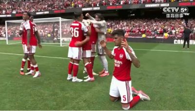 2026年社区盾杯,阿森纳3-0完胜曼城。