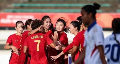 中国女足5-1大胜菲律宾，王妍雯演绎帽子戏法，亚运八强向金牌发起冲击