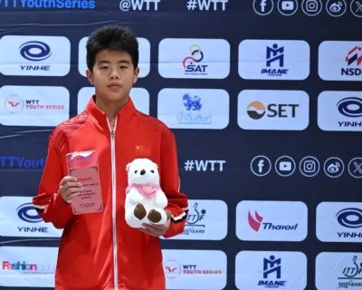 击败世界第3！国乒14岁新星夺冠：王楚钦师弟崛起，偶像是马龙