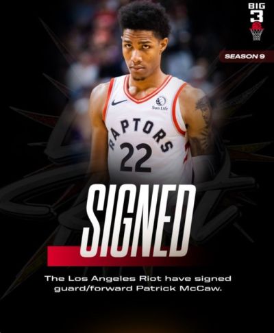 与霍华德并肩作战~官方：NBA三冠王麦考签约Big3联赛洛杉矶暴动队