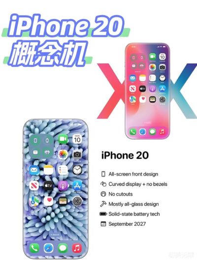 iPhone 20：苹果跳过了19，明年这台二十周年纪念机可能是近十年最大的一次改款！