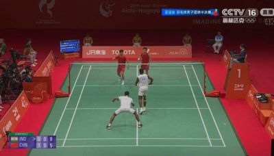 梁伟铿/王昶0-2不敌兰基雷迪/谢提，国羽男团1-1战平印度