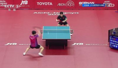 林诗栋3-0击败冯翊新，国乒男团2-0领先中国台北