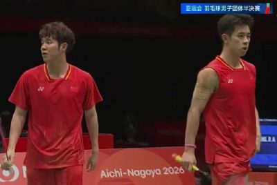 国羽男团3-1战胜印度，晋级亚运会决赛与印尼争冠