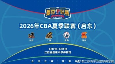 夏联(启东)赛程揭晓,8月7日-9日,期待肯帝亚将士们的精彩表现