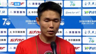 王上源：我们有机会但没能杀死比赛，点球大战什么都可能发生