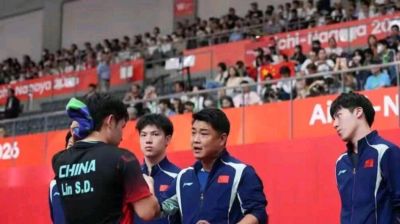 鏖战取胜！3-0击败中国台北，国乒男团挺进亚运男团决赛