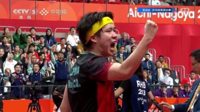让二追三！王楚钦3-2松岛辉空，国乒男团1-0领先日本
