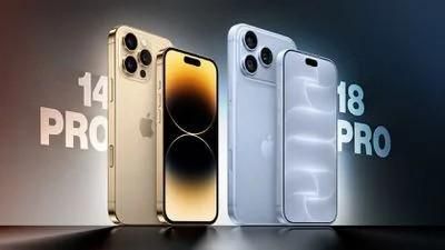 iPhone 14 Pro对比iPhone 18 Pro：四年过去有何升级？