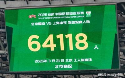 中超票房暴增！国安单场收入超1900万，工体流量如何变成金山？