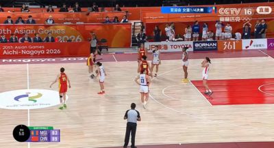 中国女篮挺进名古屋亚运会四强