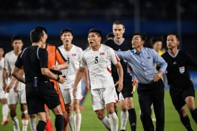 日媒：对阵朝鲜是不愉快的重逢 上届亚运曾爆发争议冲突