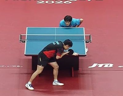 三局均是逆转取胜！林诗栋3-1户上隼辅，国乒男团2-1领先日本！