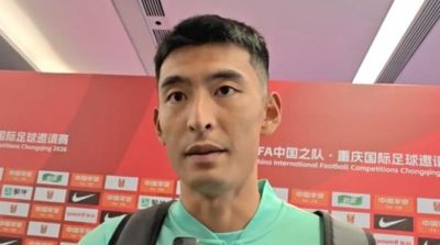 王子铭：为国家队进球很荣幸，希望状态延续到后几场