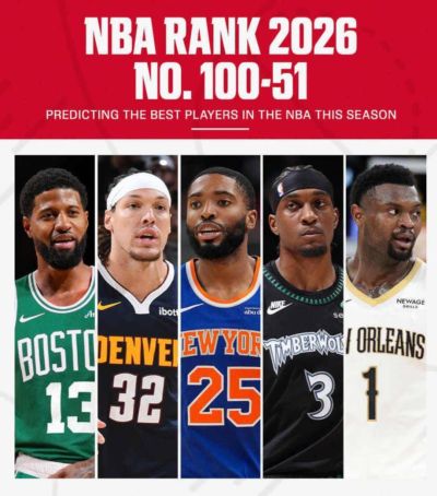 时代更迭！ESPN百大球星：约基奇居首，文班第二，库里杜兰特詹姆斯无缘前十