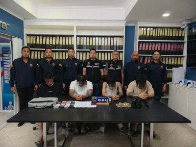 3名赴泰女子被囚禁,泰国警方解救时抓获4名男子!现场缴获铁链及吸毒用具
