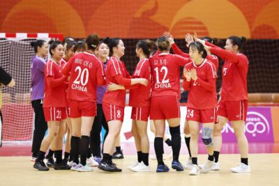 亚运会女子手球-中国队34-24击败哈萨克斯坦 取得开门红