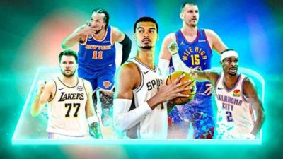 美媒评NBA新赛季百大球星，詹杜库跌出前十，东契奇第4，文班亚马第2
