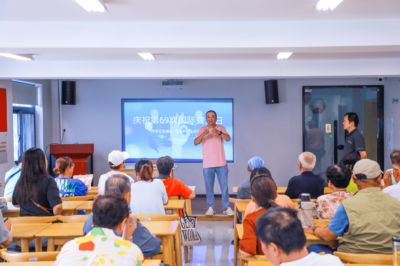 【协会活动】传承红色基因 乐享趣味运动——天宁区聋协开展红色普法学习暨趣味桌上冰壶活动