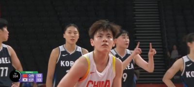 中国女篮半场领先韩国5分！亚运半决赛：罗欣棫10分，张子宇10分