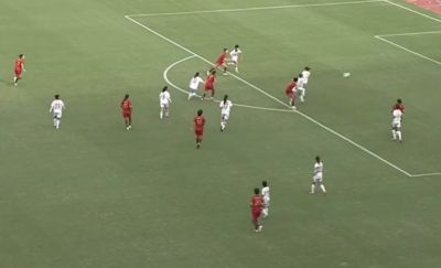 90分钟-中国女足0-0越南女足进加时 中国女足场面压制破门乏术