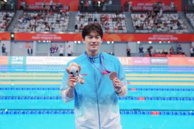 汪顺结束第五次亚运之旅！他说，不放弃，成就后来的“顺”