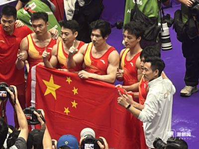 楼云之后，浙江终于又出体操男团亚运冠军，他叫田昊